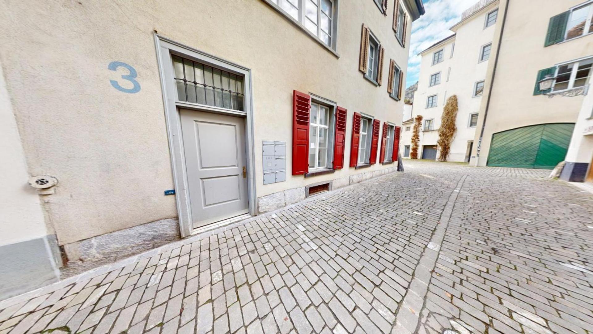 2 Zimmerwohnung - Zentral - 65“ Tv - Arbeitsplatz Chur Exterior foto